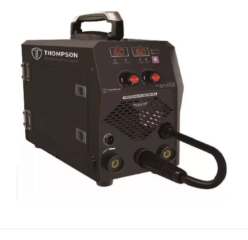 Soldadora Inverter 160a Mig/mma Thompson Color Negro