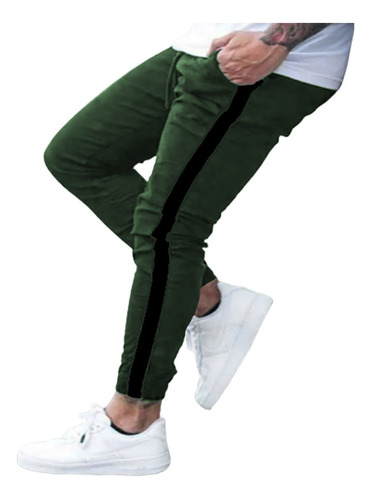 Pantalón Jogger Hombre Cargo Chupin Joggings Babucha Slimfit