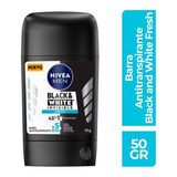 Antitranspirante Barra Nivea Men Black & White Fresh 50 g