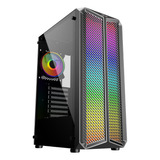 Gabinete Gamer Oex Haven Lateral Vidro Rgb Gh300 Preto