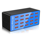 100w 20a Multi 20 Puertos Estación De Carga Usb Carga