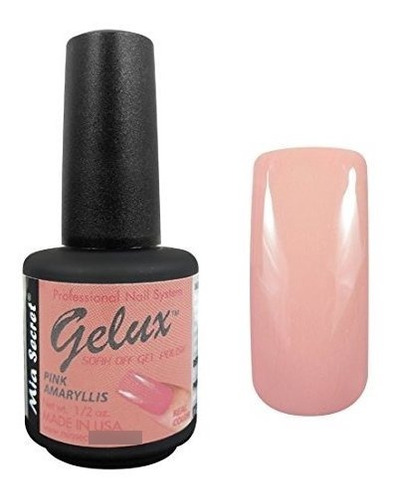 Esmalte De Uñas - Mia Secret Gelux Soak Off Gel Polish Pink 