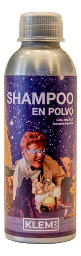 Shampoo En Polvo Klem Lab Libre De Agua 2 En 1  