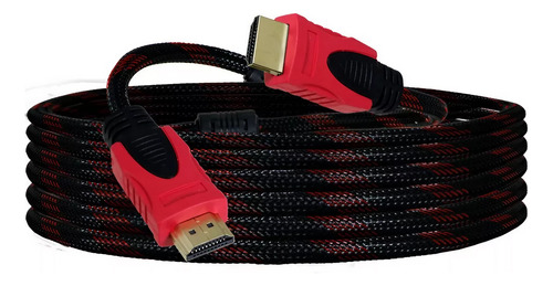 Cable Hdmi 5 Metros Full Hd 1080p Ps3 Xbox 360 Laptop Tv 