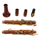 Clarinete G Redwood, 18 Teclas, Chapado En Oro, M211