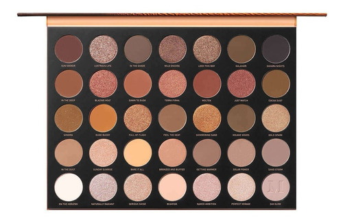 Morphe Paleta 35 Sombras Neutras 35u Gilded Desert -original