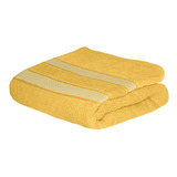 Toalla De Baño Completo 150x80cm - 600gr Suave Y Absorbente Color Amarillo 1 Liso