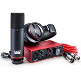 Focusrite Scarlett Solo Studio 3g Kit De Grabacion Con Mic