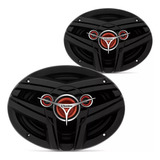 Par Alto Falante 6x9 Polegadas Bomber 140w Rms Quadriaxial