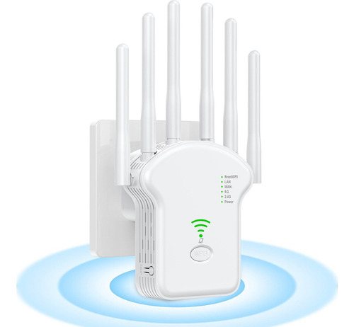 Rrepetidor Wifi 5g Amplificador Señal 1200mbps 110/230v Wps