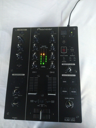 Mixer Pioneer Djm 350 Raridade Dj Festa Iluminação Balada