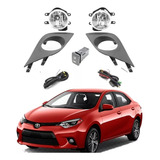 Kit Faros Niebla Toyota Corolla 2014 2015 2016 C/arnes