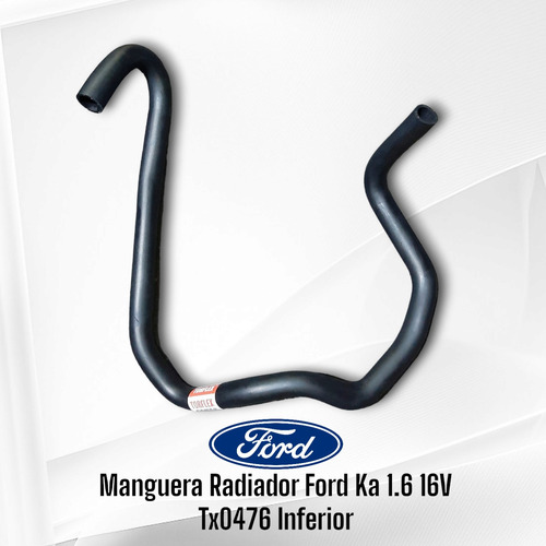 Manguera Radiador Ford Ka 1.6 16v Tx0476 Inferior Foto 2