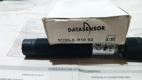 Sensor Optico Difuso  Data Sensor   sds5-5-m10-92 