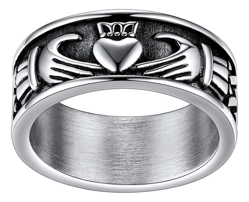 Anel De Promessa Claddagh Para Casamentos, Amor, Homem E 1