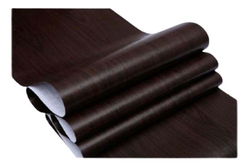 Papel Vinilo Tapiz Adhesivo De 10 M X 45 Cm Madera Oscura