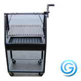 Asador Para Gas O Carbon Con Sistema De Nivelacion Argentino