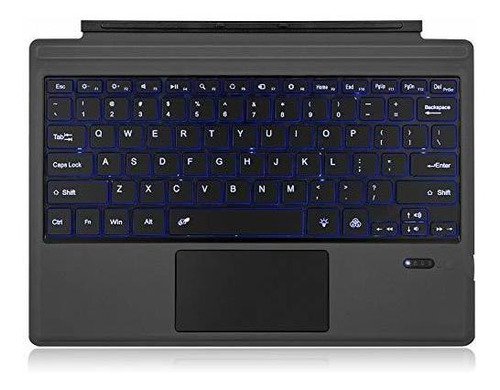 Teclado Tomsenn Surface Pro 7,  5.1, Panel Táctil Retr...