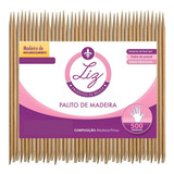 Palito De Madeira Manicure 1000 Un Liz Produto De Beleza