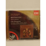 Beethoven Missa Solemnis Klemperer Cd Nuevo 