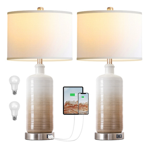 Lámparas De Mesa,lámparas Táctiles Regulable Para Dormitorio