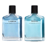 2 Perfumes Importados Zara Man Seoul + Lisboa Edt - 2x100 Ml