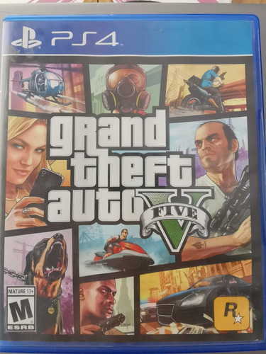 Gta 5 Grand Theft Auto 5 Ps4 Formato Físico 