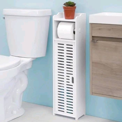 Gabinete Porta Rollo Para Baño  Eco Rack Slim Max 