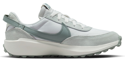 Tenis Nike Waffle Debut Mujer-blanco/gris