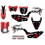 Kit Gráfico Para Biker R1de Xr250 Tornado Ades1vo Fino Kr-02