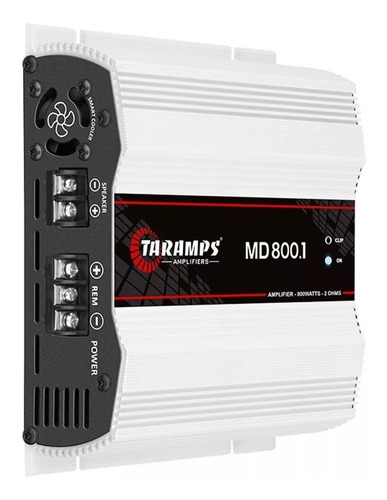 Potencia Taramps Md800 1 Canal 800w Rms Auto Amplificador