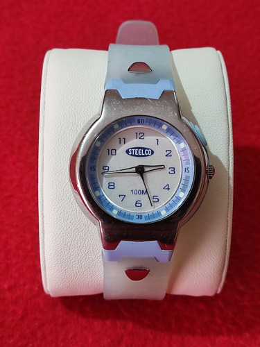 Reloj Deportivo Mujer, Steelco 2008 Con Luz (vintage).