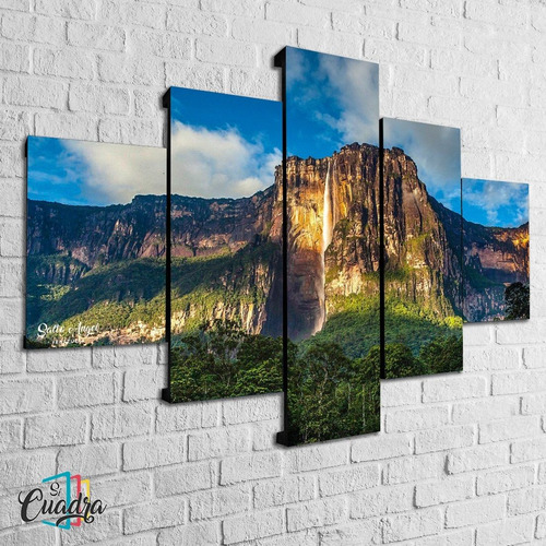 Cuadro Salto Angel Venezuela Cascada Personalizado Moderno 