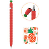 Funda Para Apple Pencil 1ra Gen Diseño De Fruta - Rojo