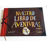 A4 Libro Aventuras Up Album Personalizado Lapicera+18 Fotos