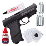 Night Stalker Crosman Co2 4.5mm Blowback Paquete Xchws C