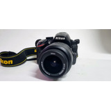 Camara Nikon D3200 Con Lente 18-55mm Vr 7325 Disparos =nueva