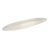 Plato 45cm Ceramica Blanco