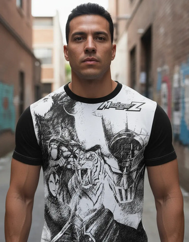 Playera Sublimada Adulto Mazinger Z