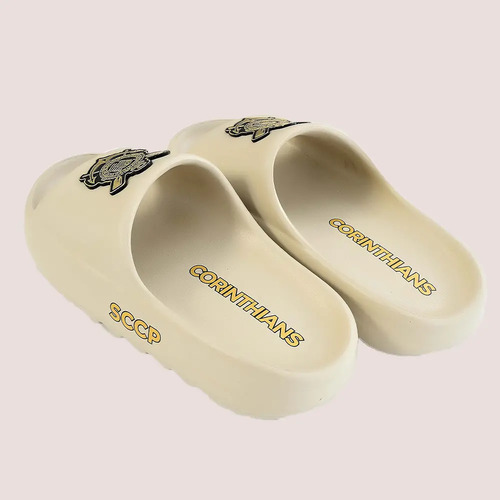 Chinelo Nuvem Corinthians Slide Unissex Oficial Licenciado