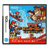 Mario Vs Donkey Kong Mini-land Mayhem- Nintendo Ds Japones 