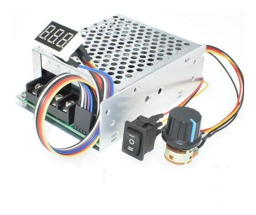 Controlador De Velocidade De Motor Dc-2200w C/ Fonte