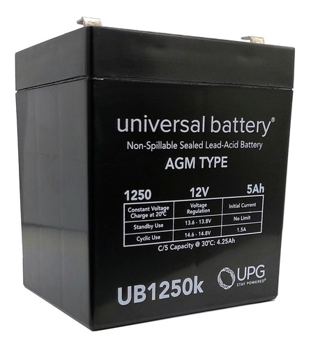 Bateria 12v 5 Amperes Ub1250