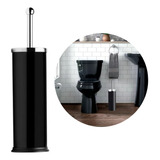 Escova Para Limpeza De Vaso Sanitário Privada Banheiro Inox Cor Cinza