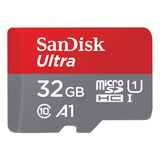 Memoria Micro Sdhc Sandisk Sdsqua4-032g-gn6ma Ultra 32gb Cla