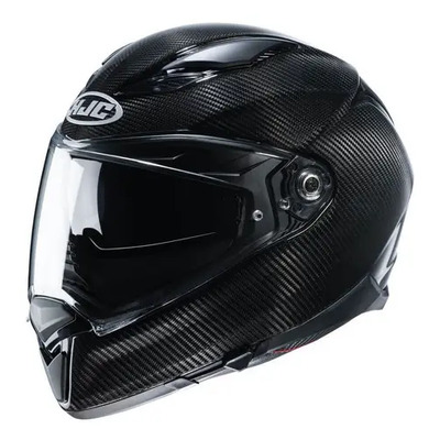 Capacete Hjc F70 Solido Carbon Preto Tamanho do Capacete 58 | Parcelamento sem juros