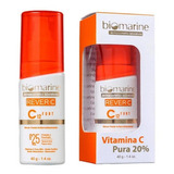 Rever C C12 Fort Vitamina C Pura Antioxidante 40g Biomarine Momento De Aplicação Dia Tipo De Pele Normal