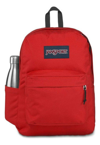 Mochilas Jansport Superbreak Red Tape 26 Lts Diseño De La Tela Liso