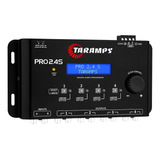 Processador De Audio Taramps Pro 2.4s Equalizador 4 Saidas