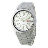 Reloj Seiko Snx801k Automatico 100% Acero Cristal Duro 50m